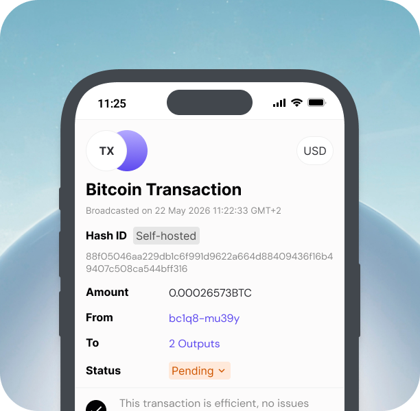 Transaction monitoring dashboard