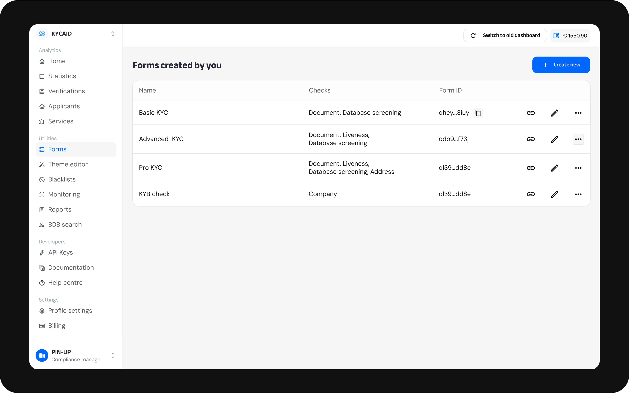 verification-link-creation