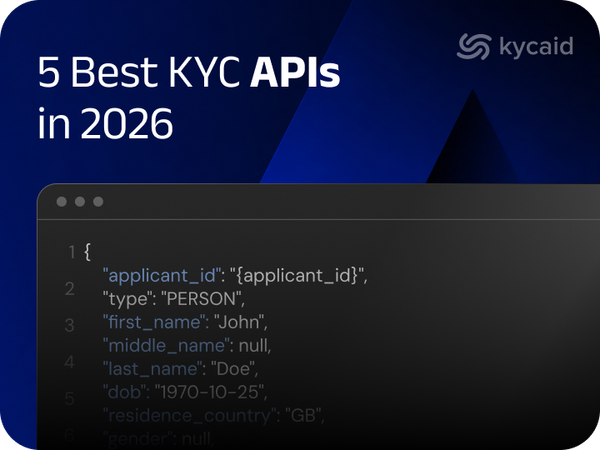 5 Best KYC APIs in 2026